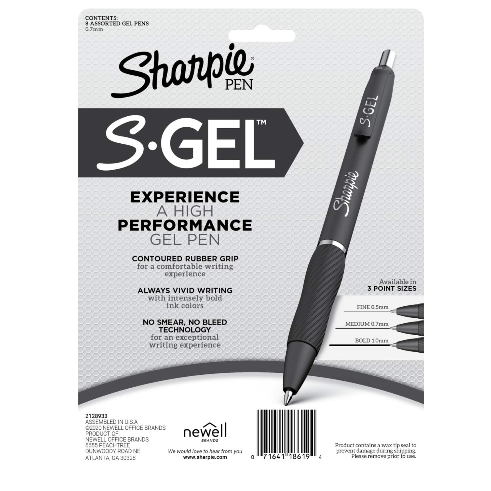 Sharpie® S Gel™ 0.7mm Pen Set